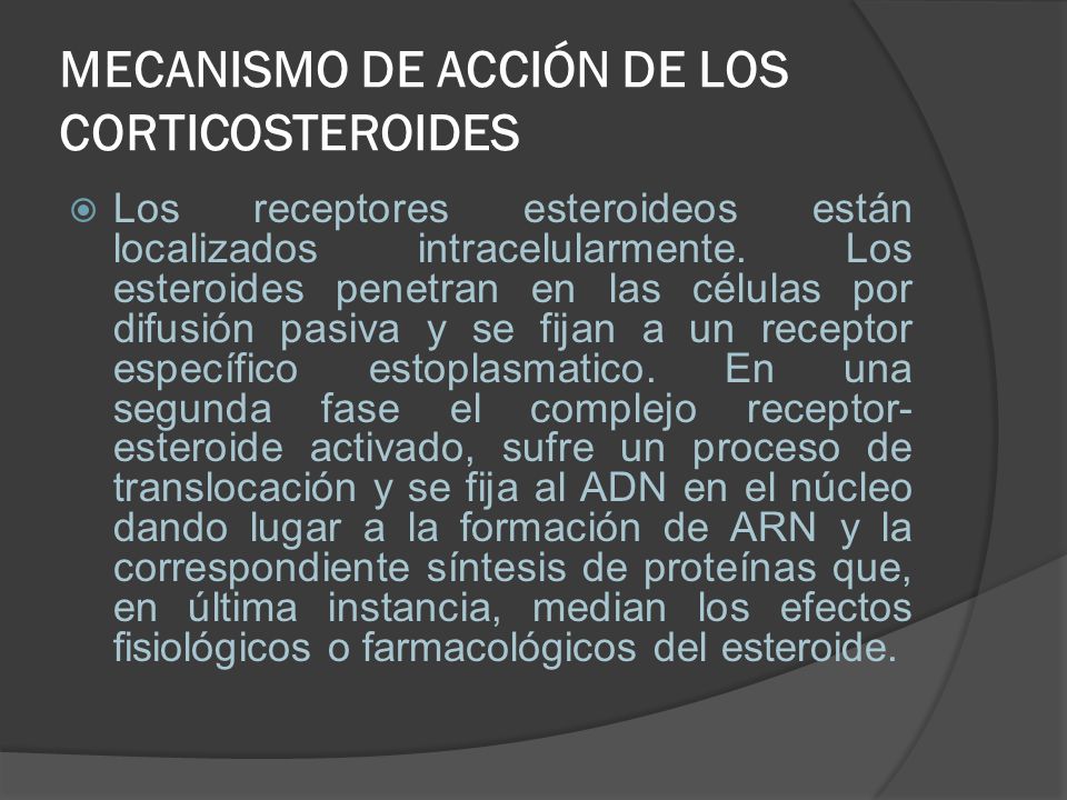 Corticosteroides que son los corticoides